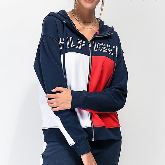 tommy hilfiger zip up